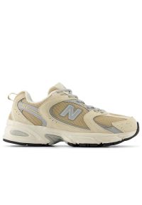 Buty New Balance MR530CP - beżowe. Kolor: beżowy. Materiał: zamsz, materiał, skóra, syntetyk. Szerokość cholewki: normalna. Sezon: lato