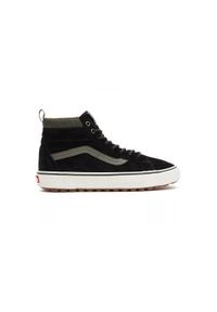 Buty do chodzenia męskie Vans VN0A5HZY1KP1. Wysokość cholewki: za kostkę. Kolor: wielokolorowy, czarny. Materiał: zamsz, materiał. Szerokość cholewki: normalna. Sport: turystyka piesza