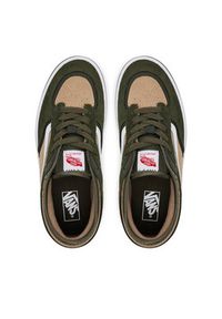 Vans Tenisówki Rowley Classic VN000SFB50K1 Zielony. Kolor: zielony. Materiał: skóra, zamsz #5