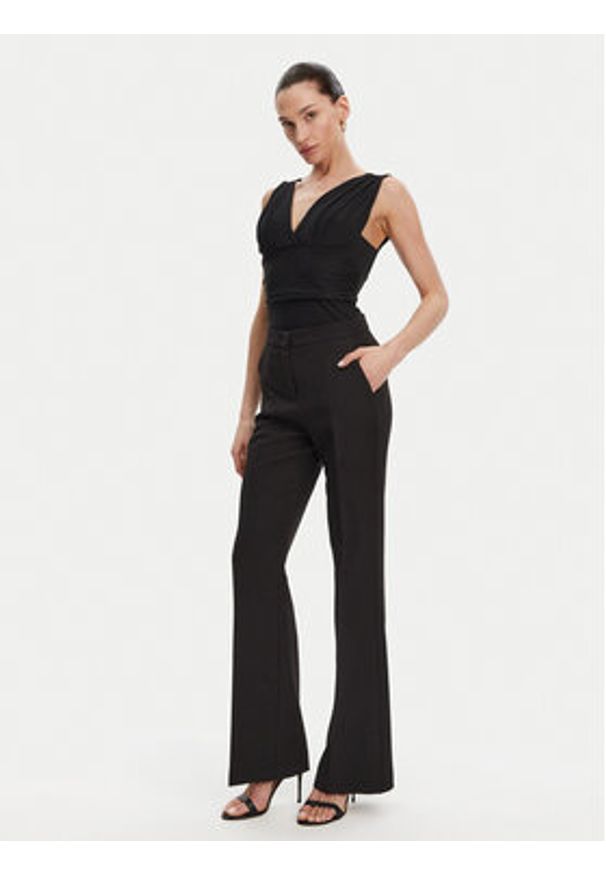 ACCESS FASHION Body 53-2223-391 Czarny Slim Fit. Kolor: czarny. Materiał: syntetyk