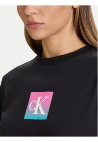 Calvin Klein Jeans T-Shirt Classic Monogram LV047D874G Czarny Regular Fit. Kolor: czarny. Materiał: bawełna #3