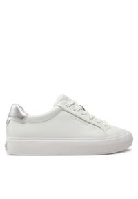 Calvin Klein Sneakersy Vulcanized Lace Up Lth HW0HW02134 Biały. Kolor: biały