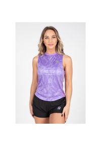 GORILLA WEAR - Raleigh Top bez rękawów ilac. Kolor: fioletowy. Długość rękawa: bez rękawów. Sport: fitness
