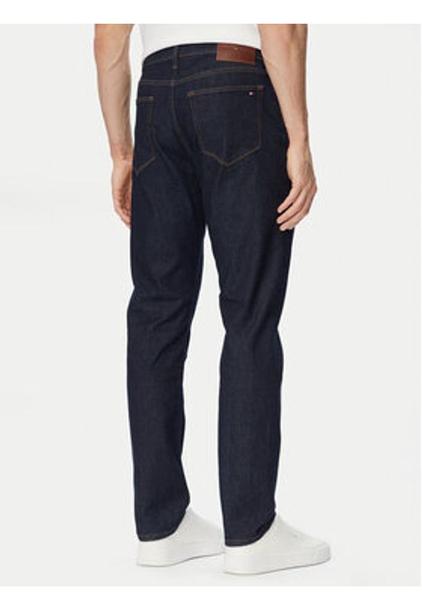 TOMMY HILFIGER - Tommy Hilfiger Jeansy Denton MW0MW42296 Granatowy Straight Leg. Kolor: niebieski