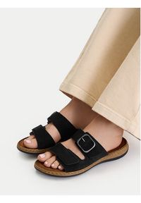 Go Soft Klapki CEO-WI23-4773-09 Czarny. Kolor: czarny. Materiał: skóra, zamsz #9