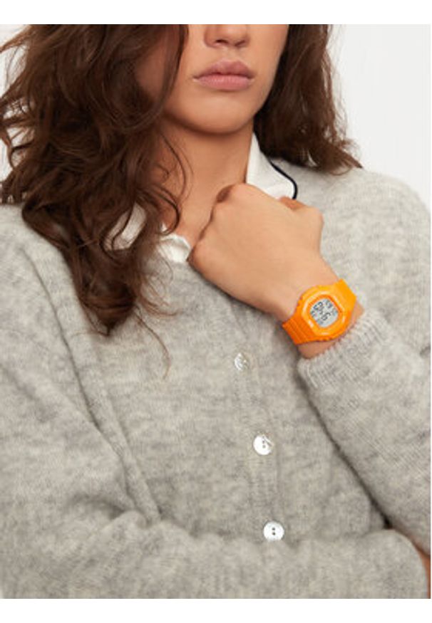 Ice Watch - Ice-Watch Zegarek Digit Retro 22102 Pomarańczowy. Kolor: pomarańczowy. Styl: retro