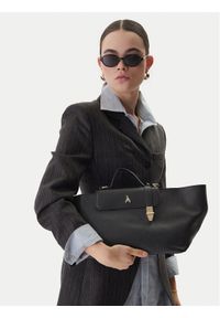 Patrizia Pepe Torebka 8B0289/L178-K103 Czarny. Kolor: czarny. Materiał: skórzane #1