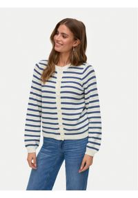 Vero Moda Kardigan Gorgeous 10338565 Beżowy Regular Fit. Kolor: beżowy. Materiał: syntetyk #1