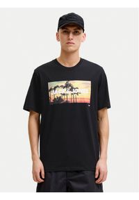 Jack & Jones T-Shirt Indiana Tee 12288112 Czarny Regular Fit. Kolor: czarny. Materiał: bawełna #1