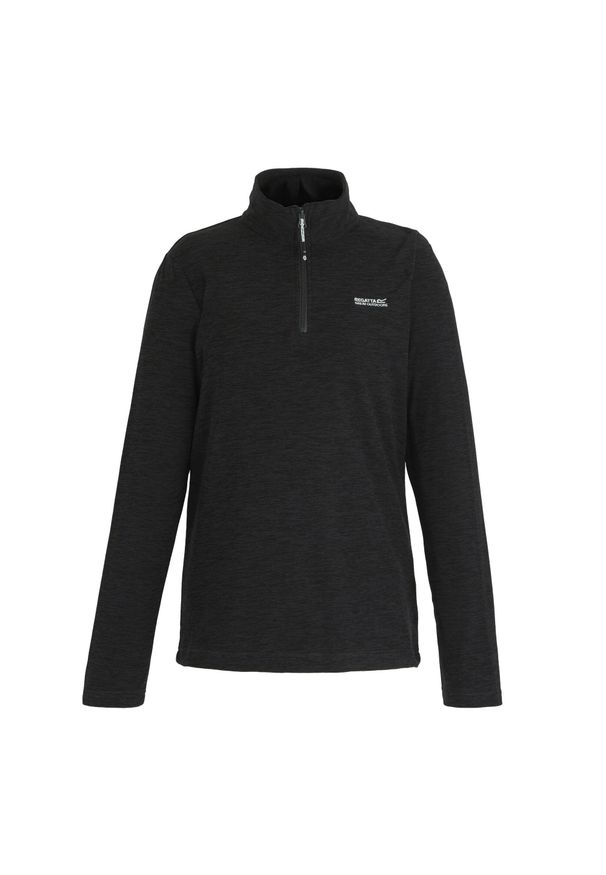 Regatta - Polarowy Top Damski Krótki Suwak Sweetheart. Kolor: szary. Materiał: polar. Długość: krótkie. Sezon: zima