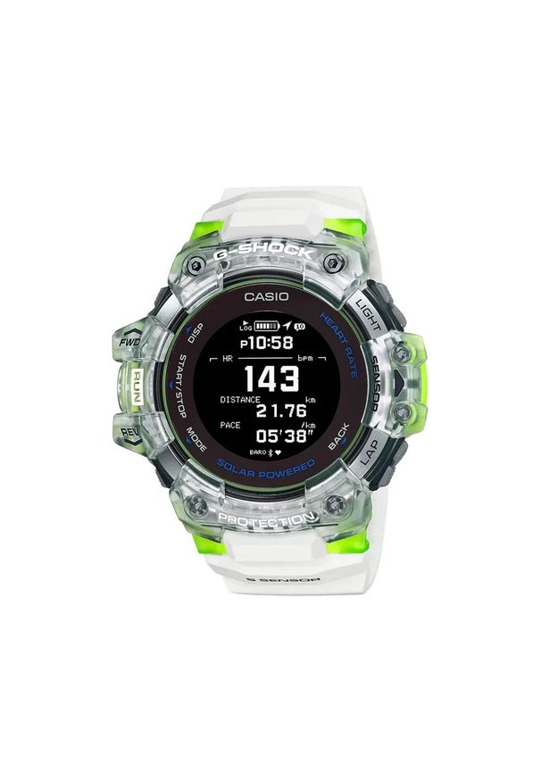 Casio - CASIO ZEGAREK G-SHOCK G-Squad GBD-H1000-7A9ER. Rodzaj zegarka: cyfrowe. Materiał: tworzywo sztuczne. Styl: sportowy