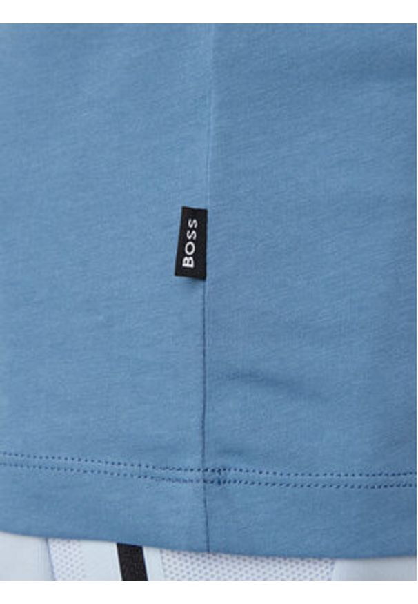 BOSS - Boss T-Shirt Thompson 01 50468347 Niebieski Regular Fit. Kolor: niebieski. Materiał: bawełna