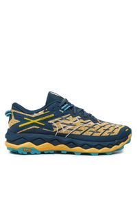 Mizuno Buty do biegania Wave Mujin 10 J1GJ2470 Żółty. Kolor: żółty. Materiał: materiał. Model: Mizuno Wave #1