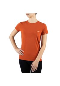 Viking - T-shirt damski VIKING Harvi Bamboo. Kolor: pomarańczowy. Sport: turystyka piesza #1