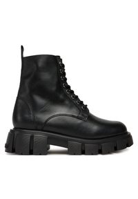 Love Moschino - Trzewiki LOVE MOSCHINO. Kolor: czarny