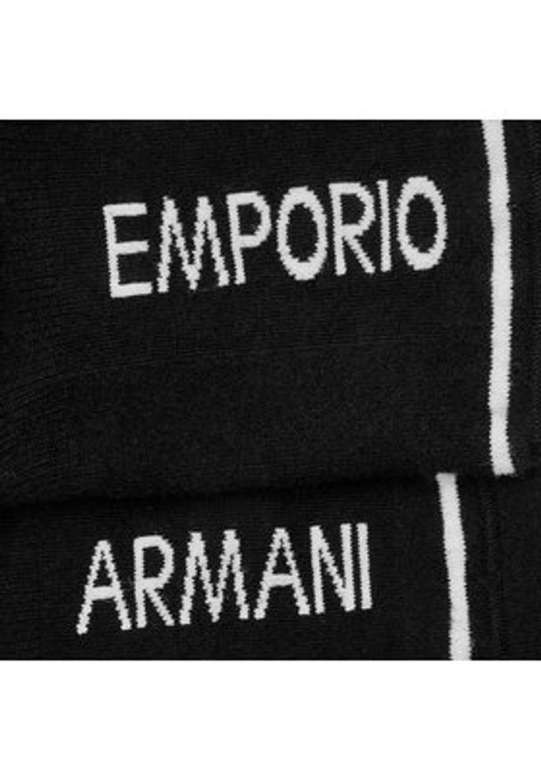 Emporio Armani Stopki 292315 4R227 00020 Czarny. Kolor: czarny. Materiał: bawełna