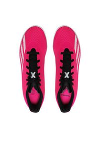 Adidas - adidas Buty do piłki nożnej X Speedportal.4 Indoor Boots GZ2451 Różowy. Kolor: różowy. Materiał: materiał