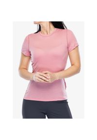 Koszulka merino damska Smartwool Merino Short Sleeve Tee Boxed. Kolor: różowy