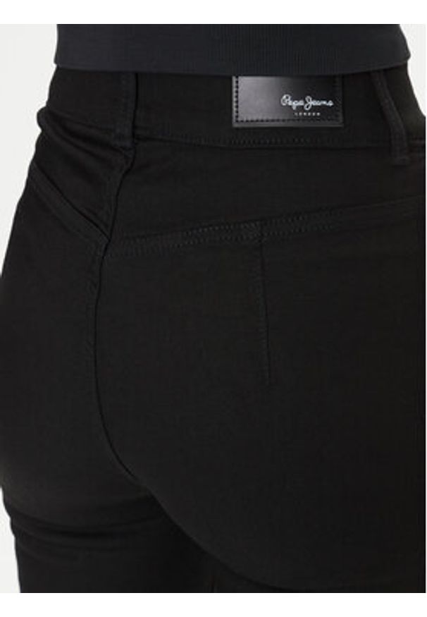 Pepe Jeans Jeansy PL204905 Czarny Flare Fit. Kolor: czarny