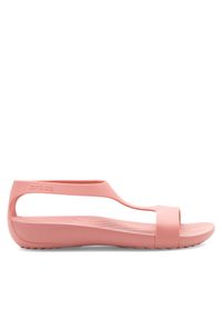 Crocs Sandały SERENA SANDAL 205469-682 Różowy. Kolor: różowy. Materiał: syntetyk