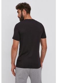 JOOP! - Joop! T-shirt bawełniany kolor czarny z nadrukiem. Okazja: na co dzień. Kolor: czarny. Materiał: bawełna. Wzór: nadruk. Styl: casual
