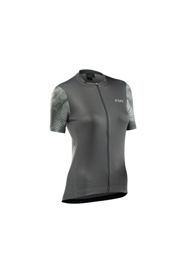 Koszulka rowerowa NORTHWAVE Origin Woman Jersey. Kolor: zielony. Materiał: jersey