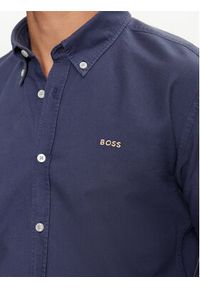 BOSS - Boss Koszula H-Roan 50521996 Niebieski Slim Fit. Kolor: niebieski. Materiał: bawełna