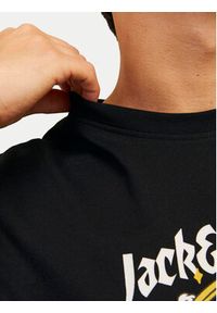 Jack & Jones T-Shirt Seven Skull 12262491 Czarny Regular Fit. Kolor: czarny. Materiał: bawełna #6