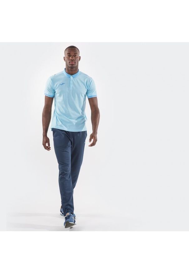 Koszulka polo do tenisa męska Joma Bali II. Typ kołnierza: polo. Kolor: żółty. Materiał: bawełna, poliester. Sport: tenis