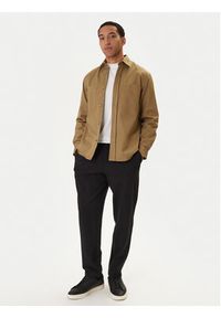 BOSS Koszula H-Owen 50556121 Khaki Relaxed Fit. Kolor: brązowy. Materiał: bawełna #6