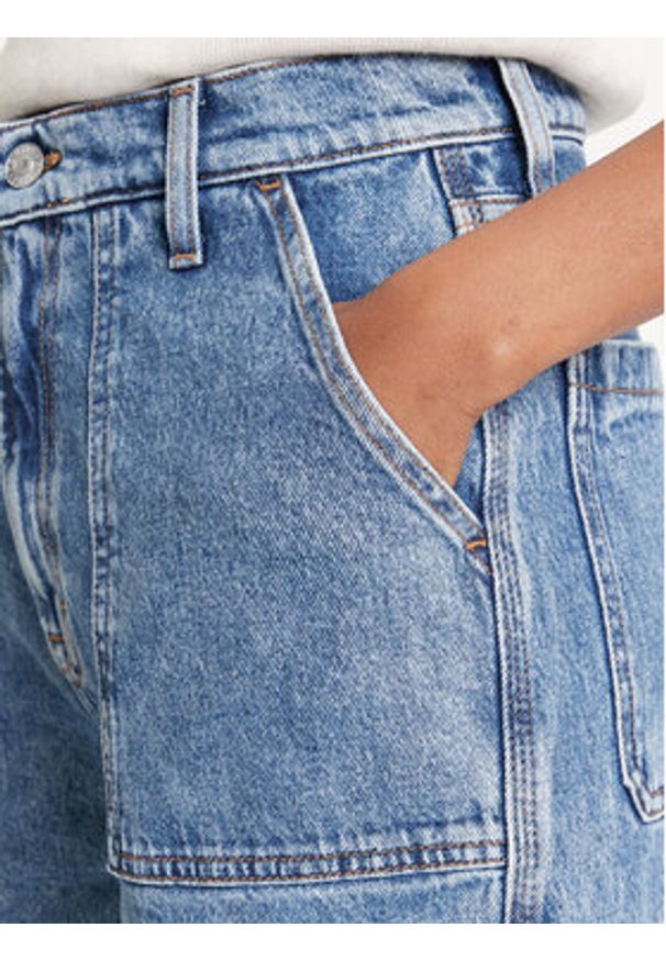 Tommy Jeans Jeansy Claire DW0DW20479 Niebieski Wide Leg. Kolor: niebieski