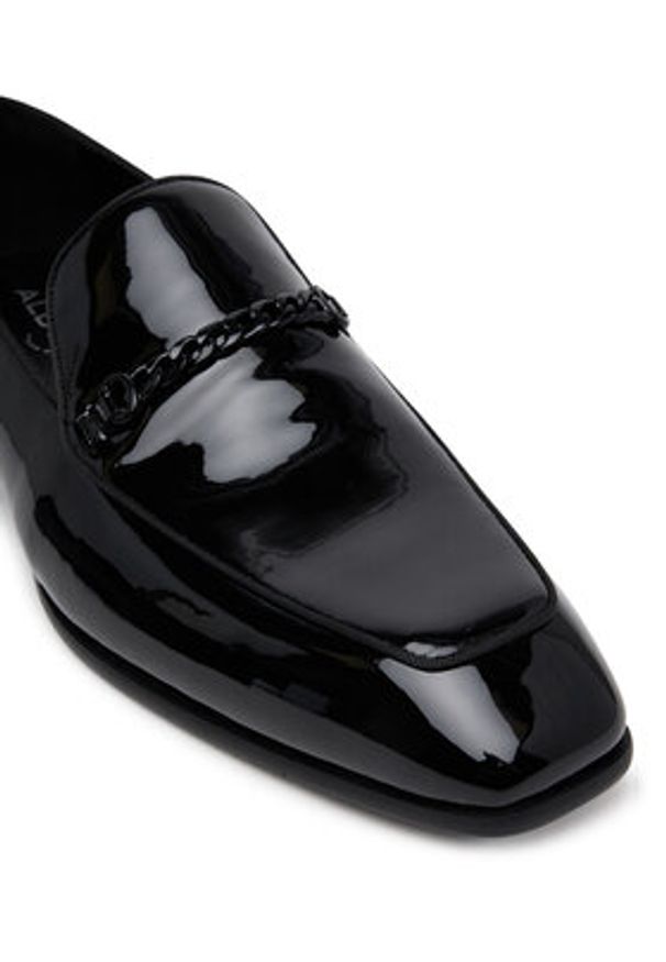 Aldo Półbuty Umo 13963733 Czarny. Kolor: czarny. Materiał: skóra