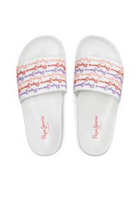 Pepe Jeans Klapki Slider Set W PLS70145 Biały. Kolor: biały. Materiał: syntetyk #3