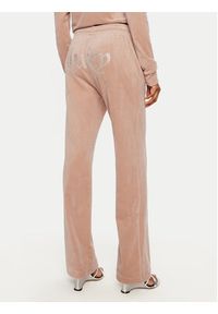 Juicy Couture Spodnie dresowe Tina JCAPW045 Beżowy Regular Fit. Kolor: beżowy. Materiał: syntetyk #3