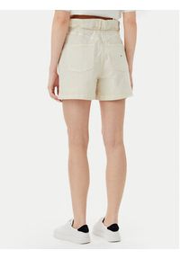 Tommy Jeans Szorty materiałowe DW0DW21656 Beżowy Regular Fit. Kolor: beżowy. Materiał: bawełna