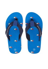 TOMMY HILFIGER - Japonki Tommy Hilfiger. Kolor: niebieski