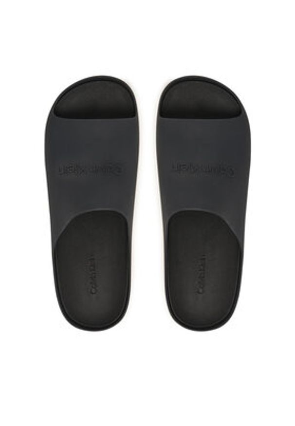 Calvin Klein Klapki Jelly Slide HM0HM02014 Czarny. Kolor: czarny. Materiał: syntetyk