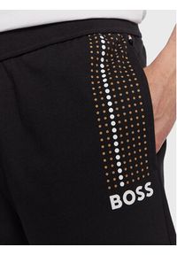 BOSS - Boss Spodnie dresowe Authentic 50485951 Czarny Regular Fit. Kolor: czarny. Materiał: bawełna, dresówka #2