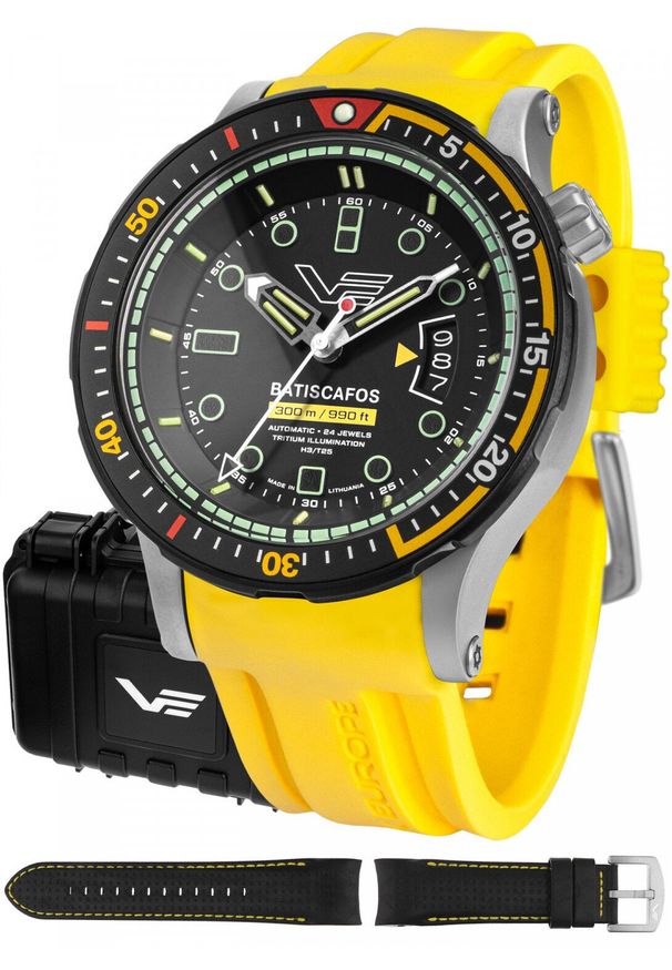 Zegarek Vostok Europe Zegarek męski Vostok Europe NH35A-511E767S żółty. Kolor: żółty