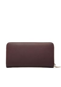 Geox Duży Portfel Damski D.Wallet D35K3A 00004 C7011 Czerwony. Kolor: czerwony. Materiał: skóra