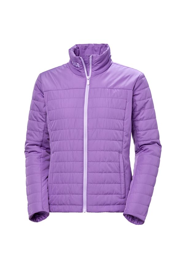 Damska kurtka puchowa Helly Hansen Crew 2.0. Kolor: fioletowy. Materiał: puch