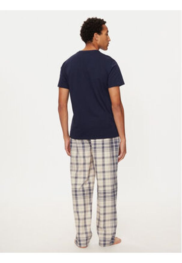 Polo Ralph Lauren Piżama 714931645003 Granatowy Regular Fit. Kolor: niebieski. Materiał: bawełna
