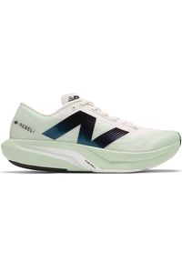 Buty męskie New Balance FuelCell Rebel v4 MFCXCE4 – miętowe. Okazja: na co dzień. Kolor: miętowy. Materiał: materiał, syntetyk, guma. Szerokość cholewki: normalna. Sport: fitness, bieganie