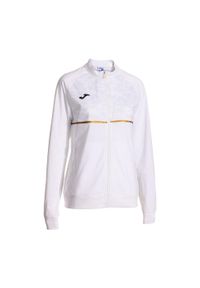 Bluza do biegania damska Joma Record III Full Zip. Kolor: biały