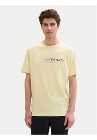 Tom Tailor T-Shirt 1041855 Żółty Regular Fit. Kolor: żółty. Materiał: bawełna