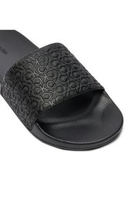 Calvin Klein Klapki Pool Slide Mono HM0HM01517 Czarny. Kolor: czarny