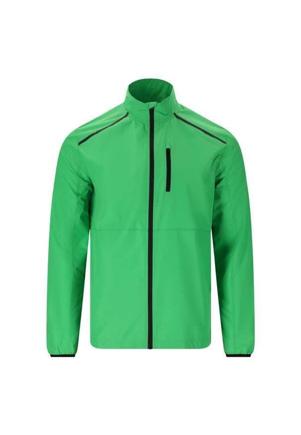 ENDURANCE - Kurtka Endurance Hugoee. Kolor: zielony. Sport: bieganie