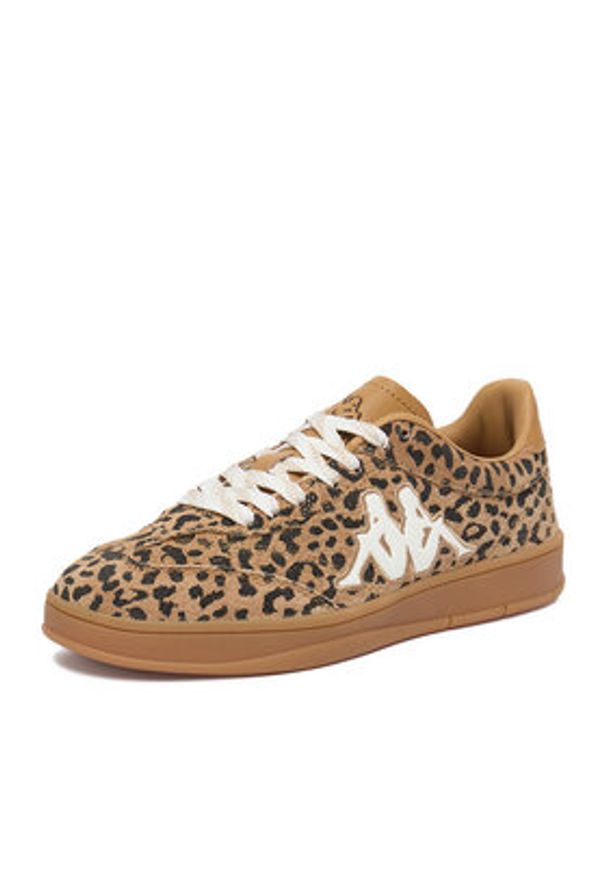 Kappa Sneakersy CEO-FC-24880J Brązowy. Kolor: brązowy. Materiał: skóra, zamsz
