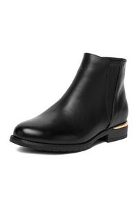 Jenny - JENNY Botki CEO-JAIMI H10816-1A Czarny. Kolor: czarny. Materiał: syntetyk, materiał #7