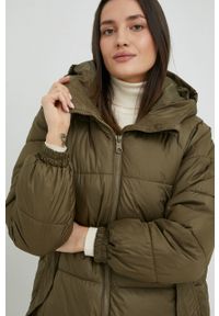 Vero Moda kurtka damska kolor zielony zimowa. Okazja: na co dzień. Kolor: zielony. Materiał: poliester. Sezon: zima. Styl: casual #2